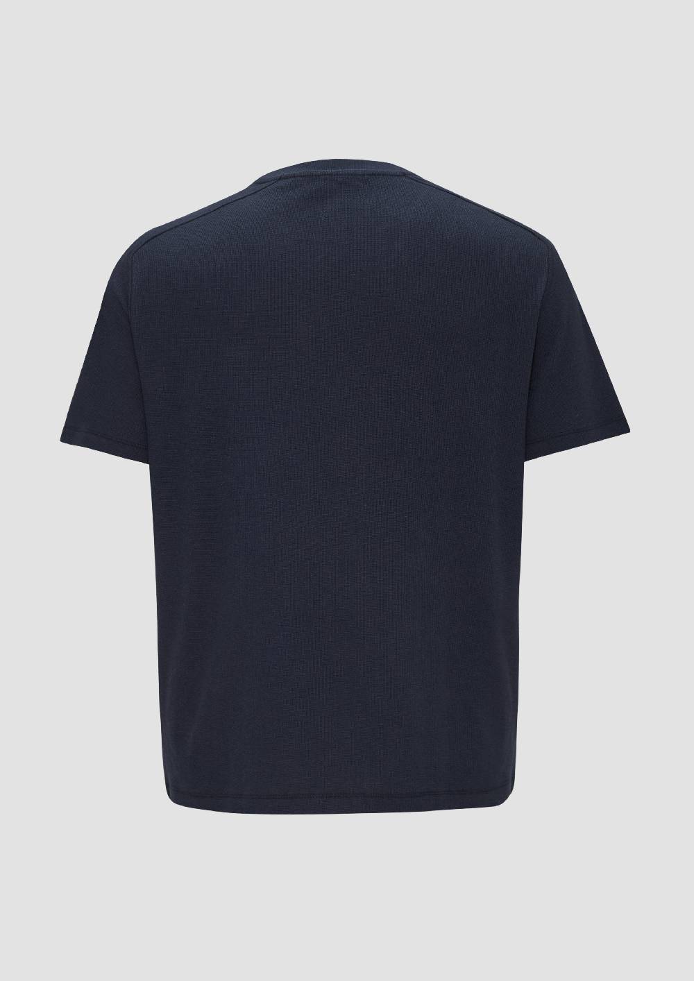 s.Oliver T-Shirt mit Stickerei aus Waffeljersey 50% Rabatt mit kostenlosem Versand