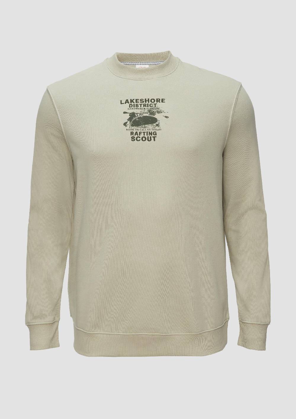 s.Oliver Sweatshirt mit Stickerei Kostenloser Versand international