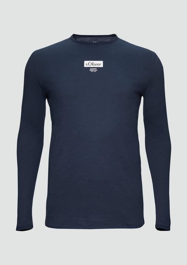 s.Oliver Longsleeve mit Label-Print
