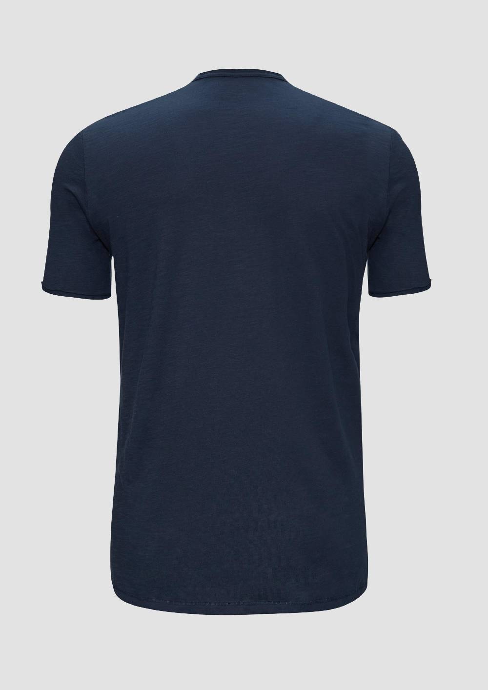 s.Oliver T-Shirt mit Flammgarnstruktur Black Friday Preise