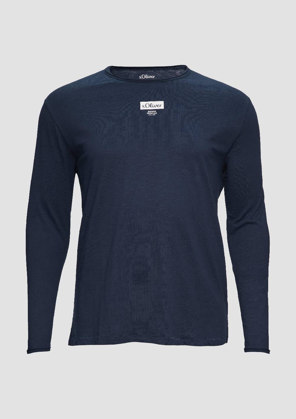 s.Oliver Longsleeve mit Print-Detail Im Verkauf
