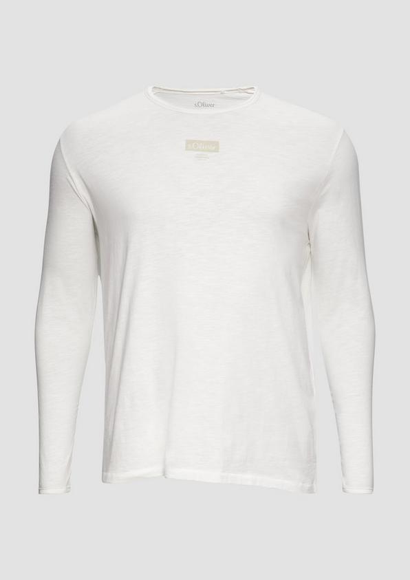 s.Oliver Longsleeve mit Print-Detail