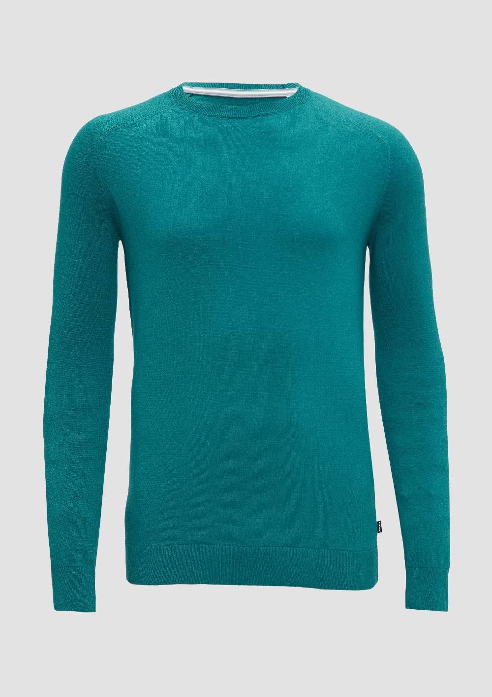 s.Oliver Strickpullover mit Rippbündchen Hotsell