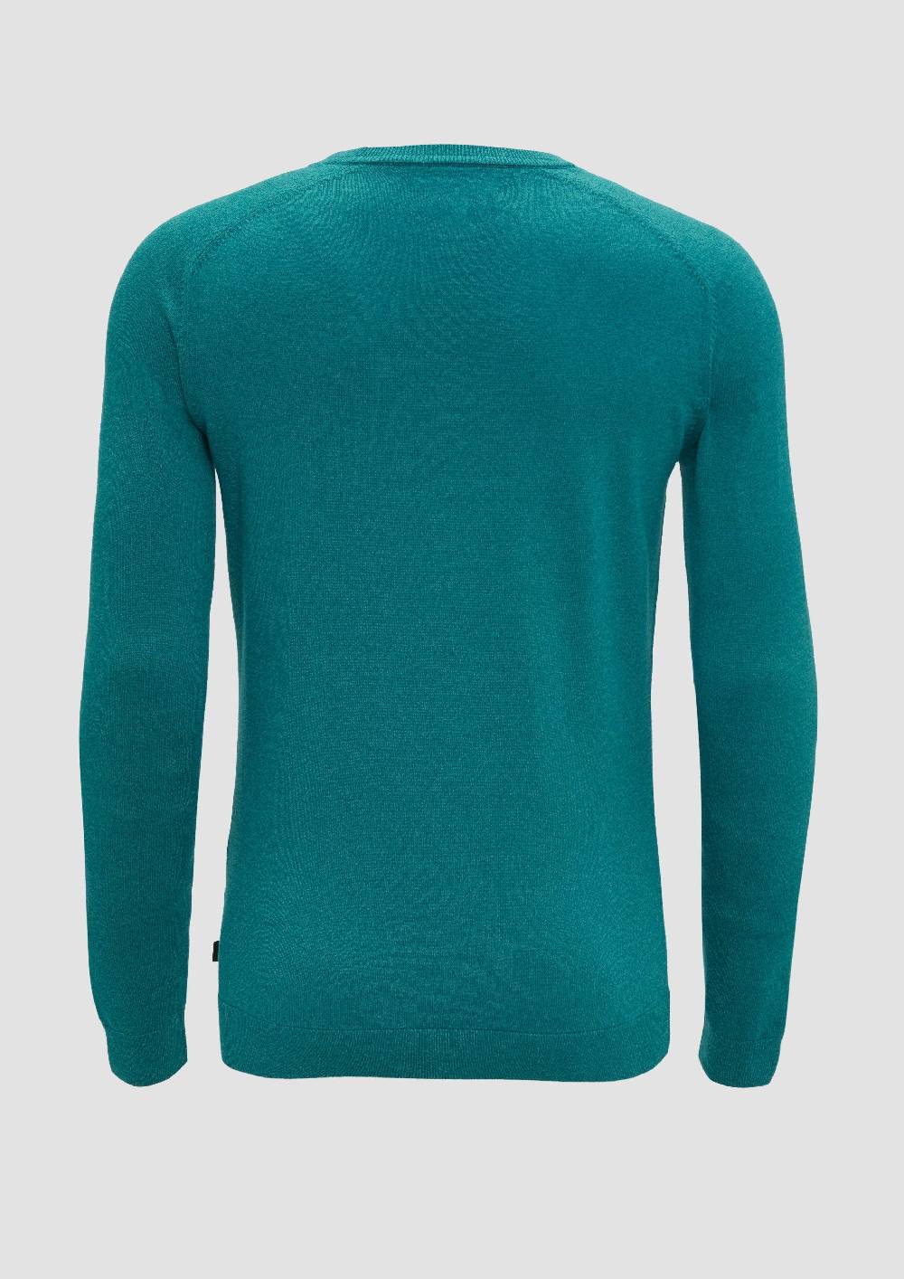 s.Oliver Strickpullover mit Rippbündchen Hotsell
