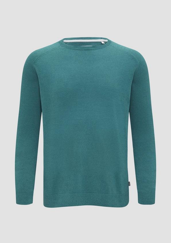 s.Oliver Strickpullover mit Rippbündchen Fabrikverkauf