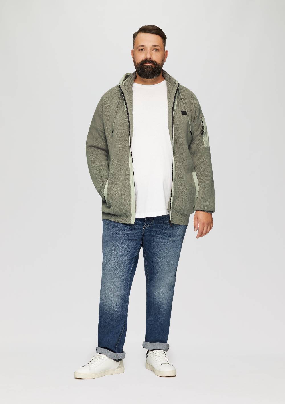 s.Oliver Cardigan mit Ärmeltasche Limitierter Zeitrabatt