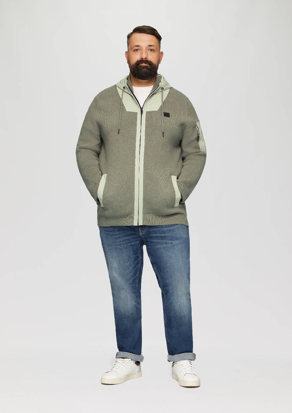 s.Oliver Cardigan mit Ärmeltasche Limitierter Zeitrabatt