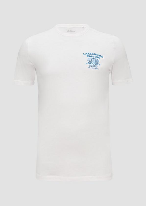 s.Oliver Baumwollshirt mit Frontprint Fabrikpreis