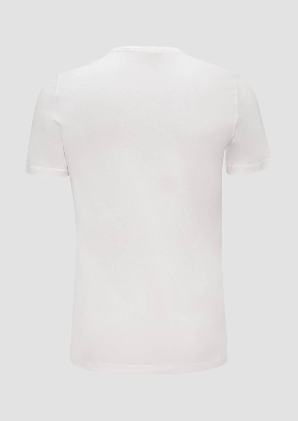 s.Oliver Baumwollshirt mit Frontprint Fabrikpreis