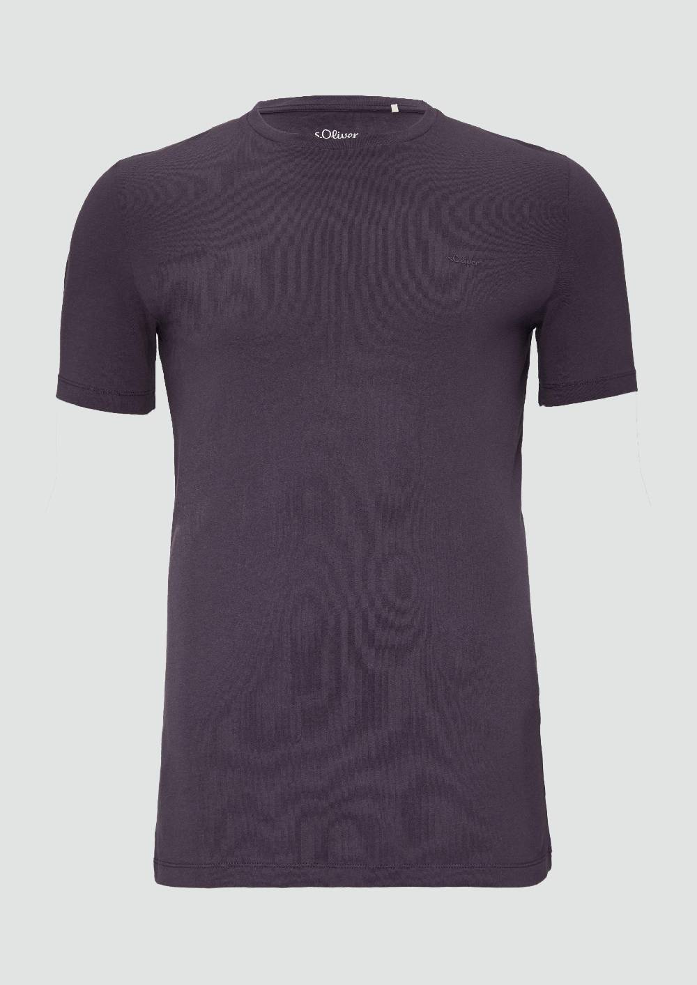 s.Oliver T-Shirt aus reiner Baumwolle Großer Ausverkauf