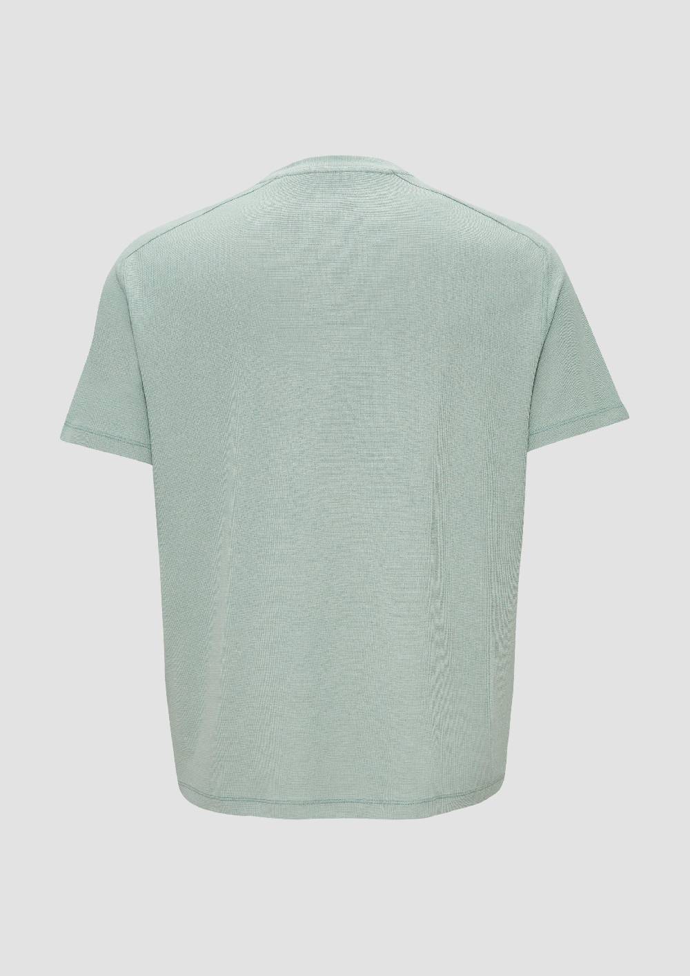 s.Oliver T-Shirt mit Stickerei aus Waffeljersey Begrenztes Angebot