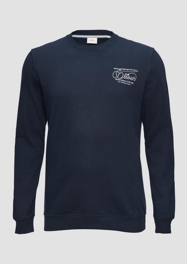 s.Oliver Sweatshirt mit Stickerei Preisnachlass