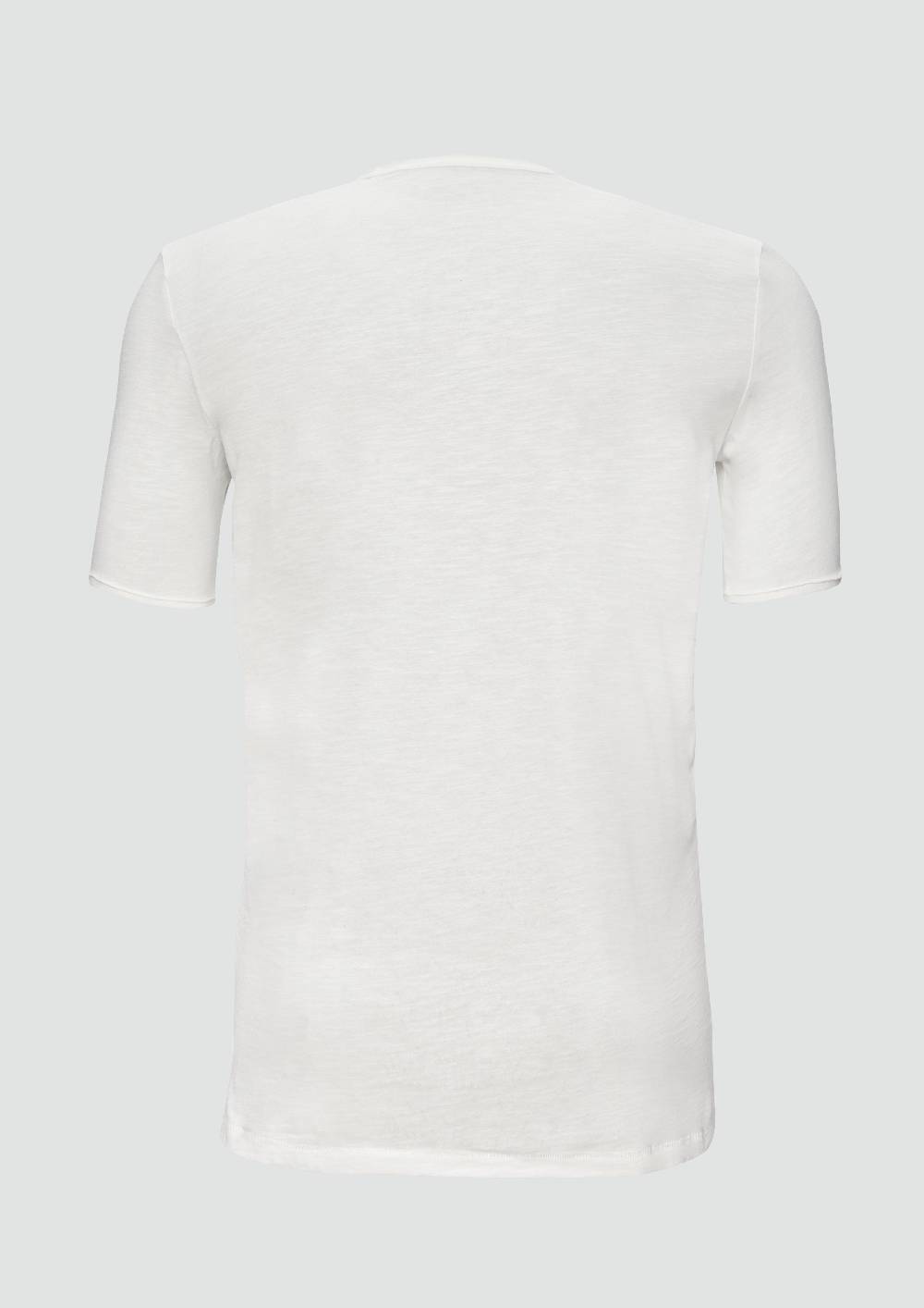 s.Oliver T-Shirt mit Flammgarnstruktur Neueste Mode