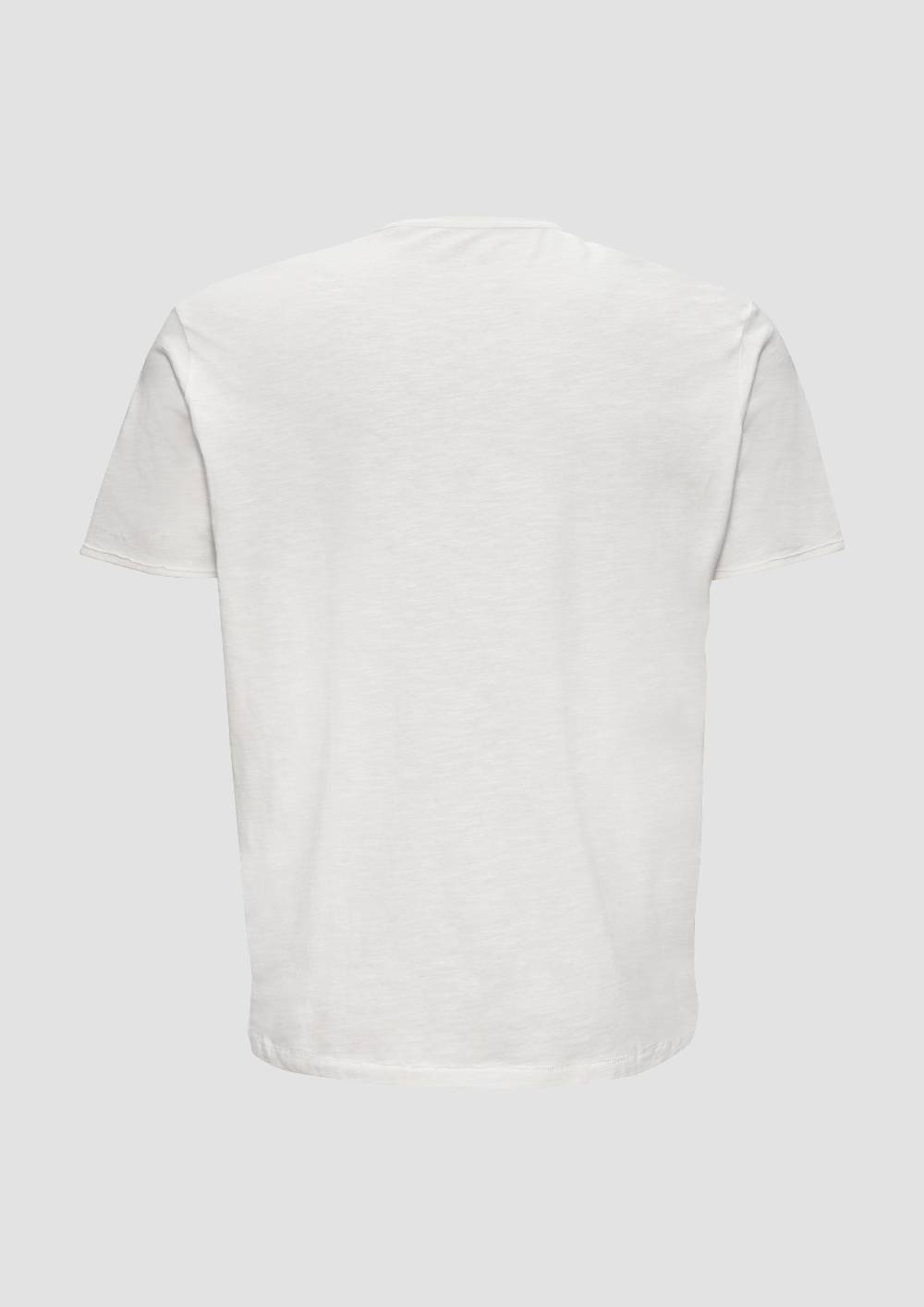 s.Oliver T-Shirt mit Flammgarnstruktur Online Outlet