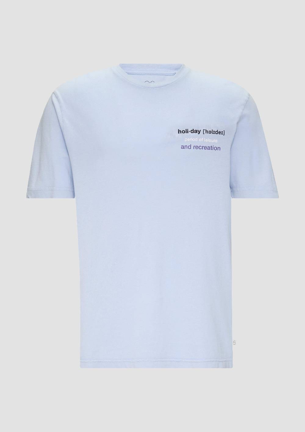 s.Oliver Gewaschenes T-Shirt mit Frontprint Bis zu 50% Rabatt