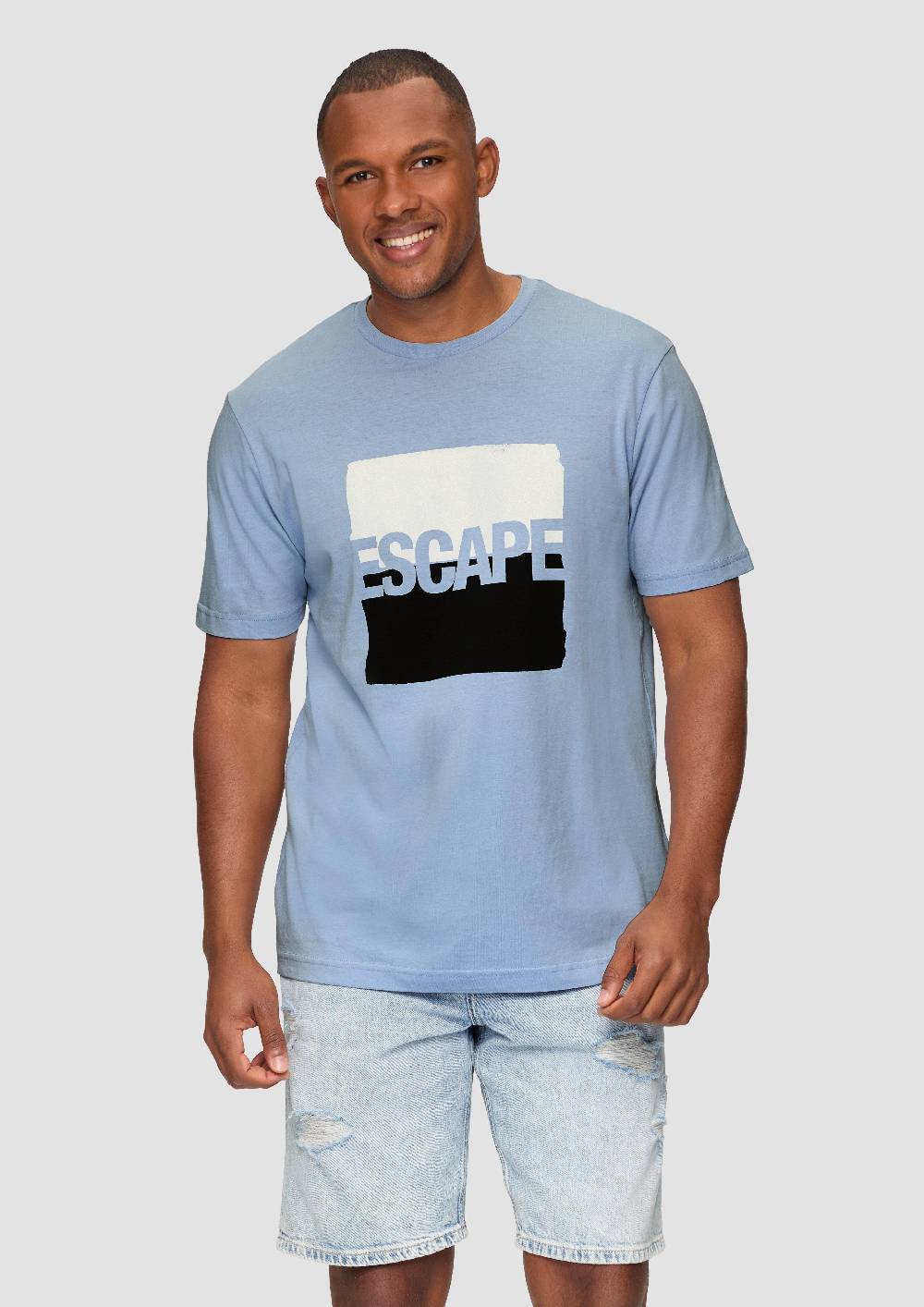 s.Oliver T-Shirt aus Jersey mit Frontprint Bis zu 55% Rabatt