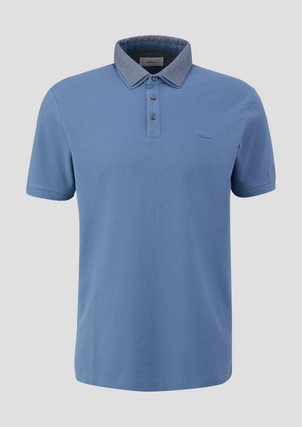 s.Oliver Poloshirt aus Baumwolle mit Logo-Stickerei 50% Rabatt mit kostenlosem Versand