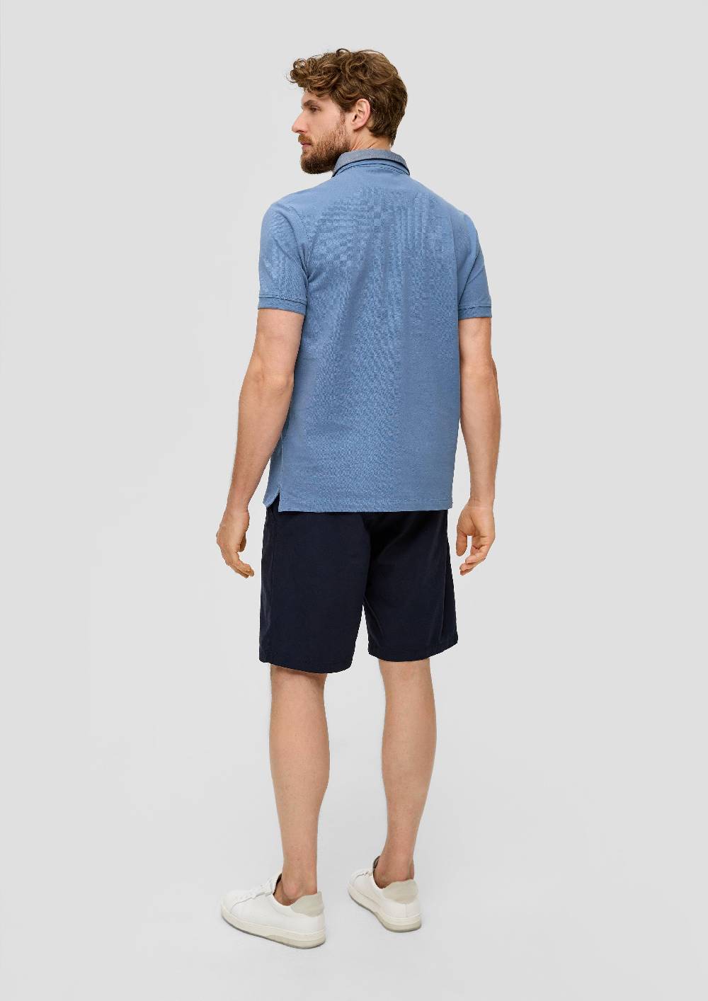 s.Oliver Poloshirt aus Baumwolle mit Logo-Stickerei 50% Rabatt mit kostenlosem Versand