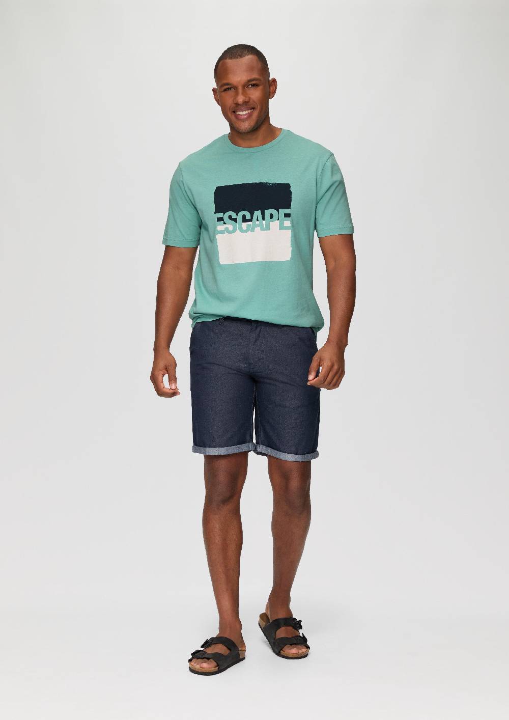 s.Oliver T-Shirt aus Jersey mit Frontprint Begrenzt auf 3 Tage
