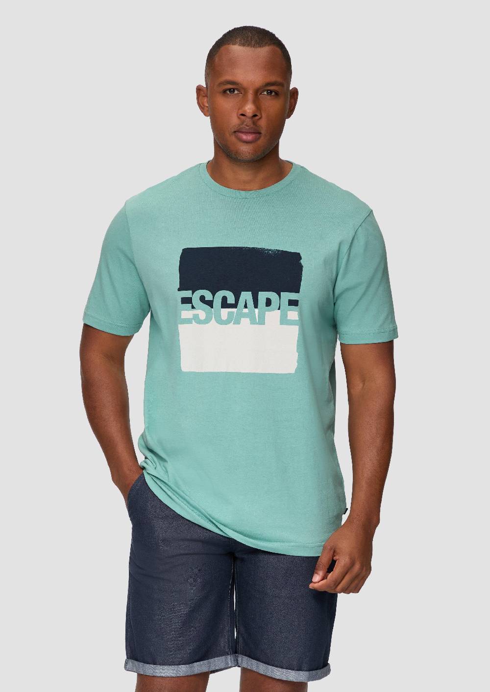 s.Oliver T-Shirt aus Jersey mit Frontprint Begrenzt auf 3 Tage