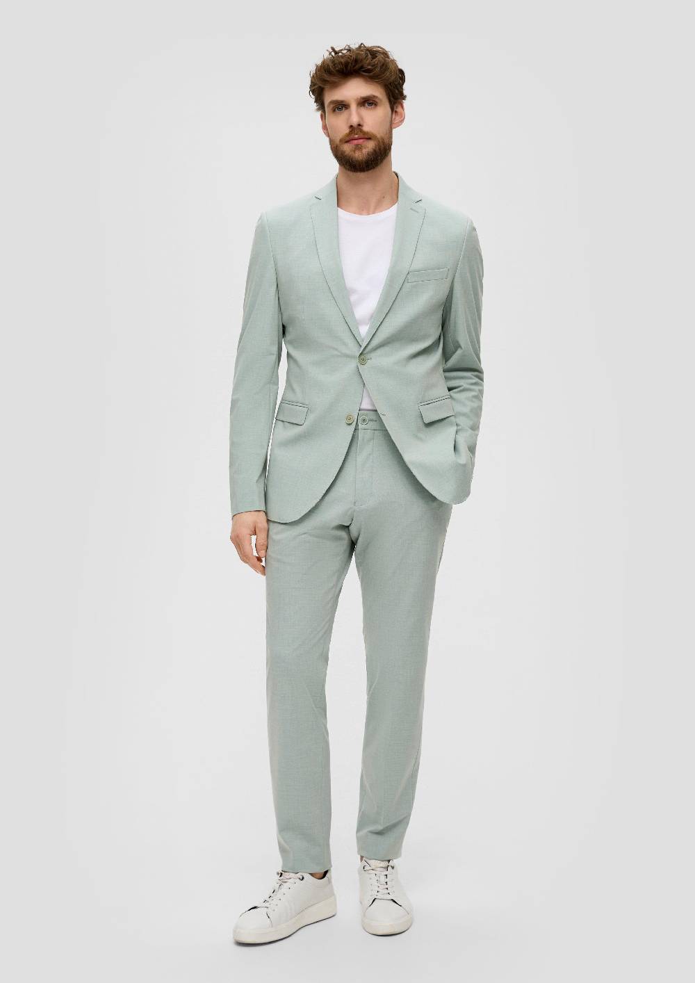 s.Oliver s.O PURE: Anzugsakko aus Stretch-Fabric Im Verkauf