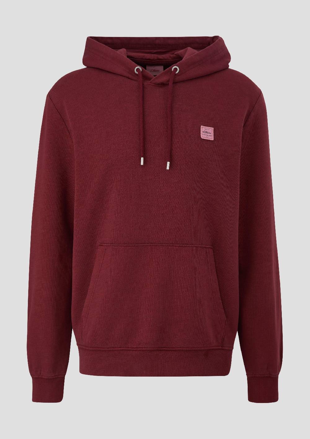 s.Oliver Kapuzensweatshirt mit Logo-Detail Online