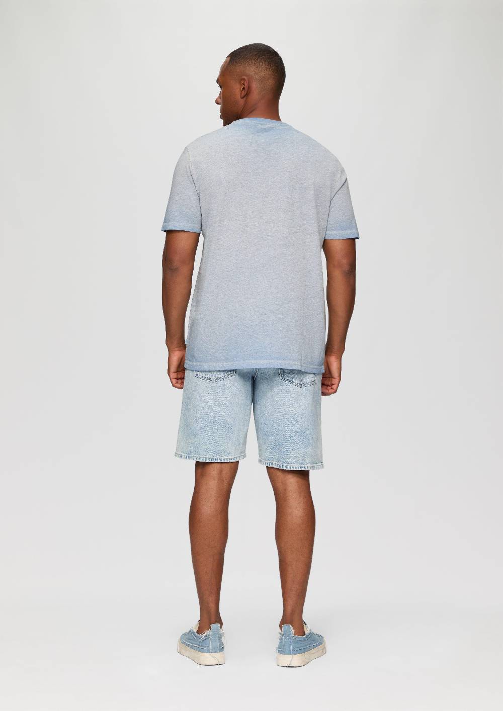 s.Oliver T-Shirt aus Baumwollmix mit Wascheffekt Auslauf