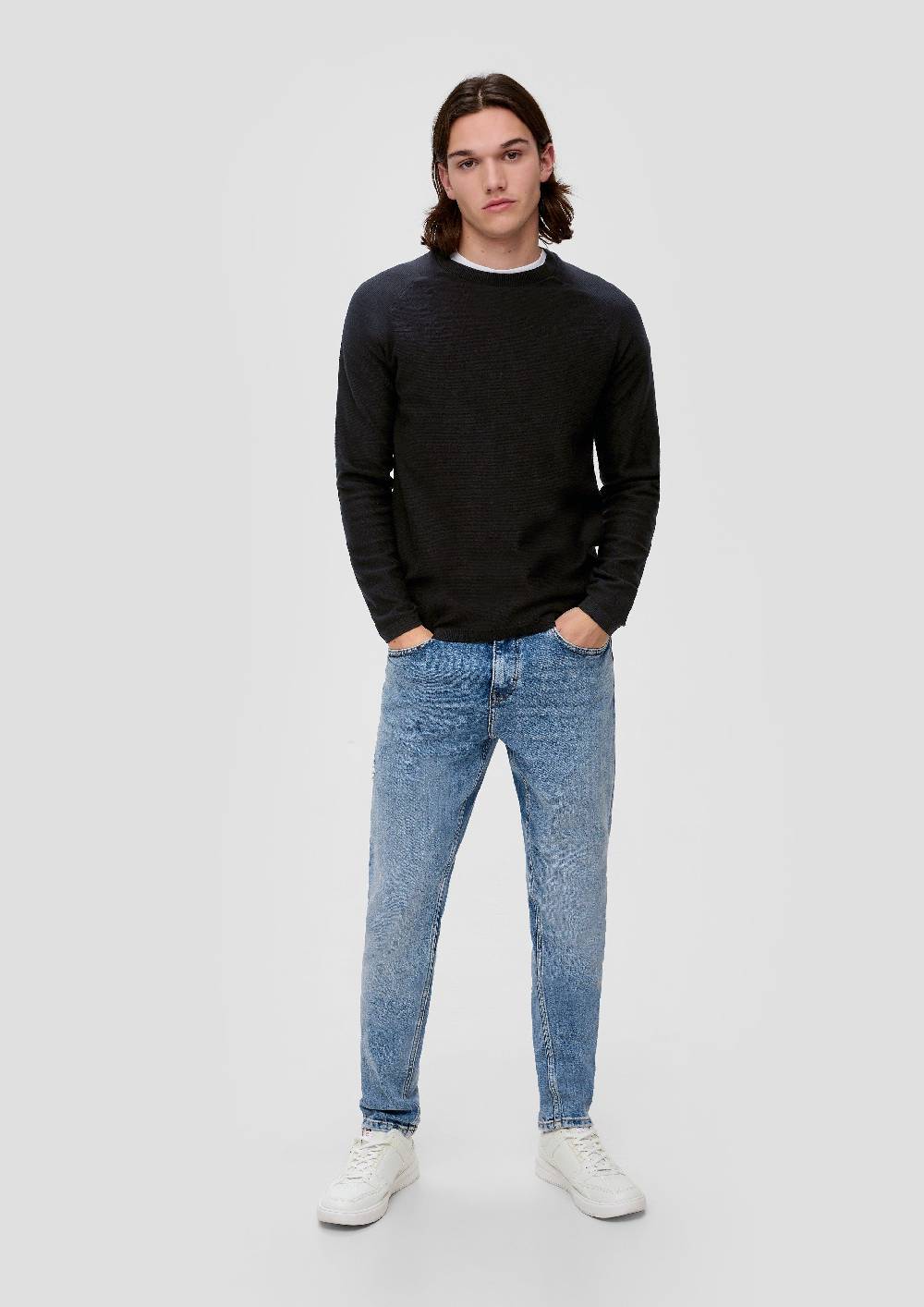 s.Oliver Feinstrickpullover im Slim Fit Verkauf