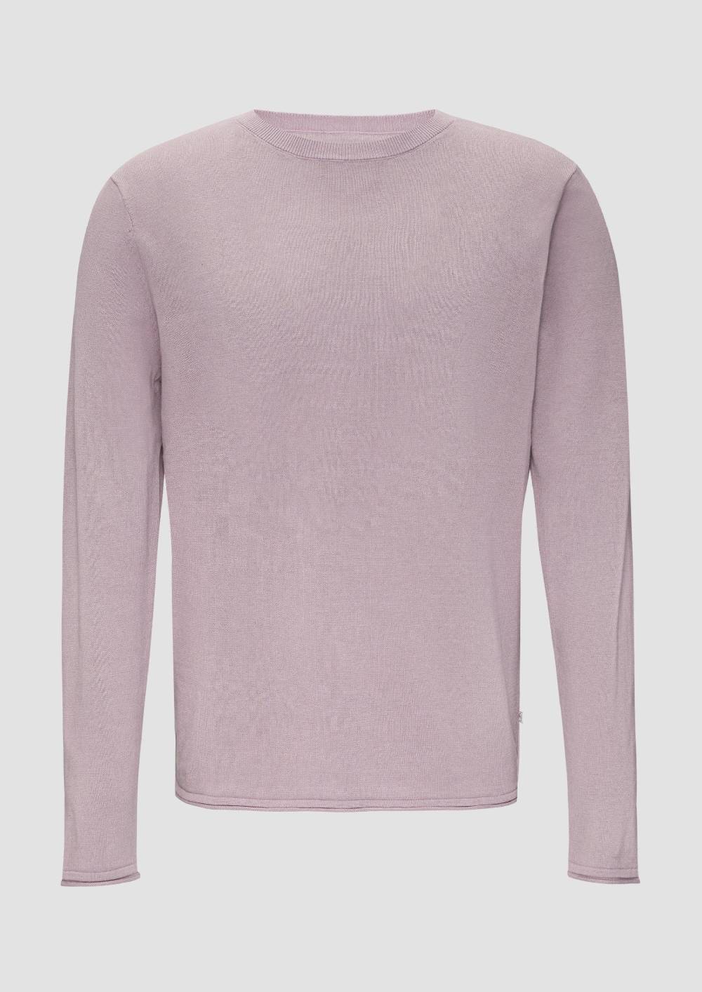 s.Oliver Strickpullover mit Rollsaum und Wascheffekt Angebote