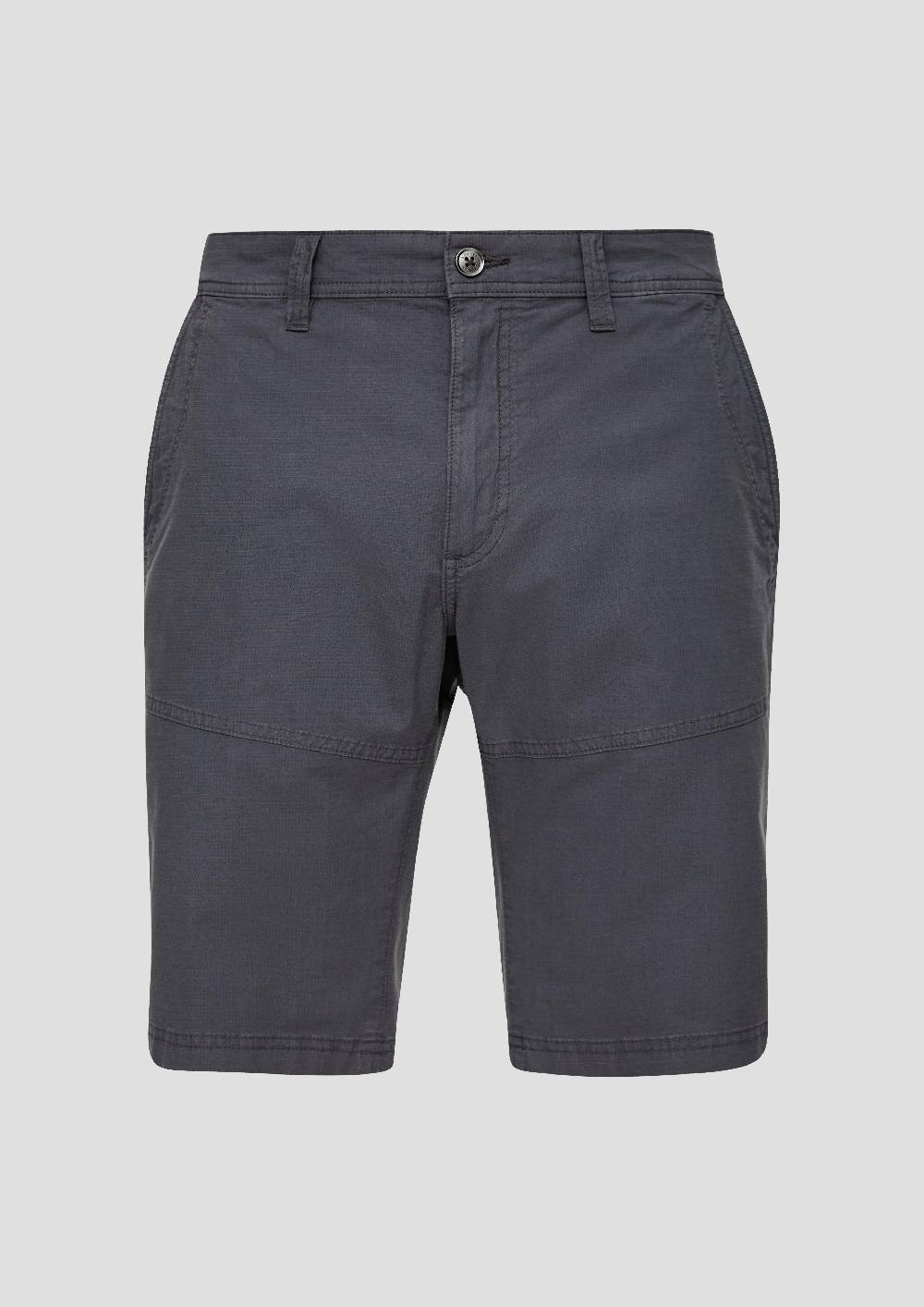 s.Oliver Chino-Shorts aus Baumwollstretch mit Straight Leg im Angebot