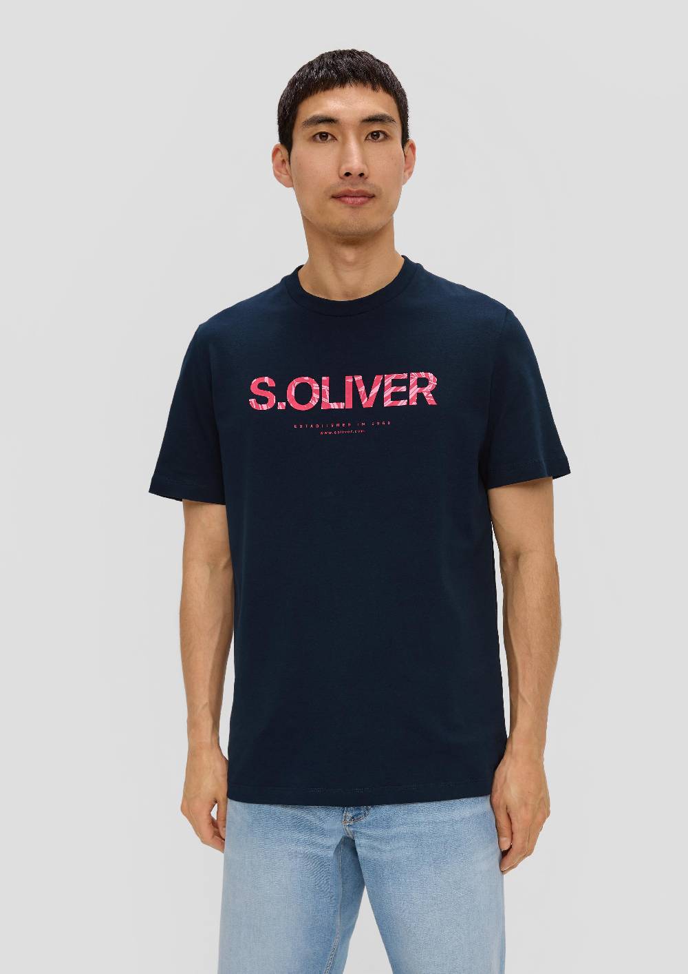 s.Oliver T-Shirt mit Frontprint Schlussverkauf