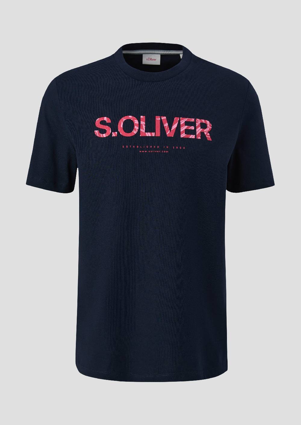 s.Oliver T-Shirt mit Frontprint Schlussverkauf