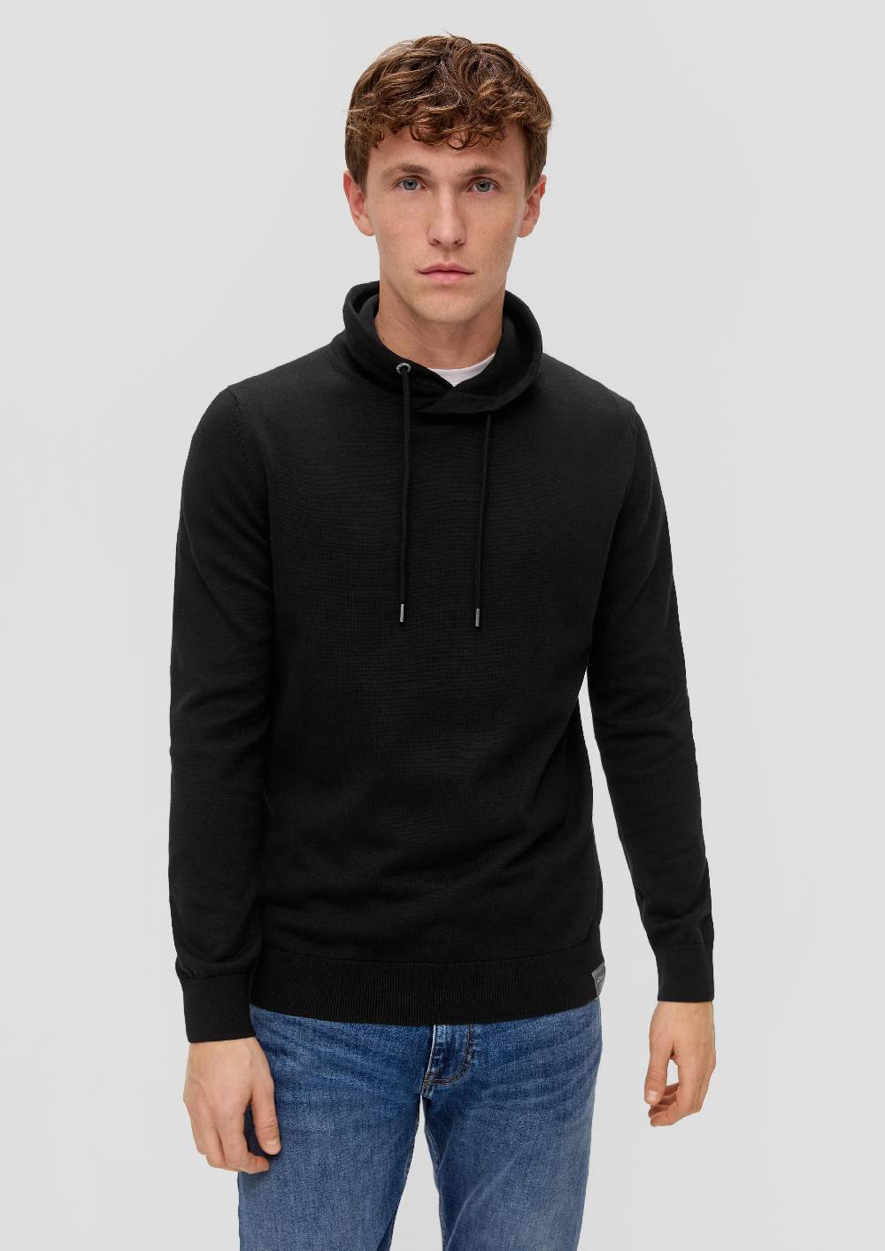 s.Oliver Strickpullover mit Stehkragen Fabrikverkauf