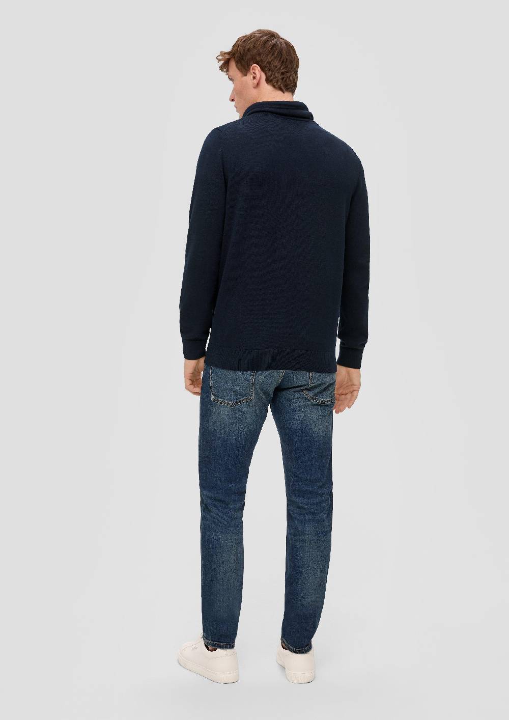 s.Oliver Strickpullover mit Stehkragen Blitzverkäufe