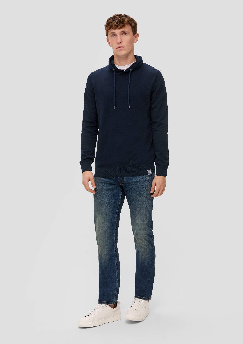 s.Oliver Strickpullover mit Stehkragen Blitzverkäufe
