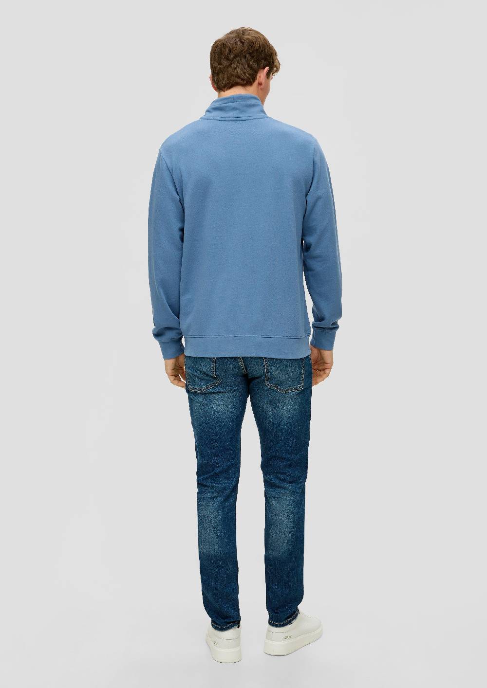 s.Oliver Sweatshirt mit Logo-Print Fabrik Onlineshop