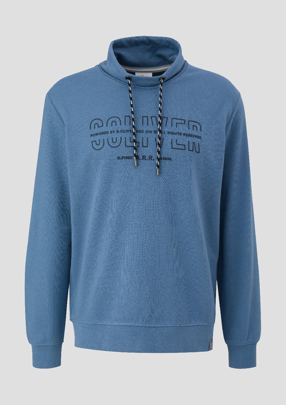 s.Oliver Sweatshirt mit Logo-Print Fabrik Onlineshop
