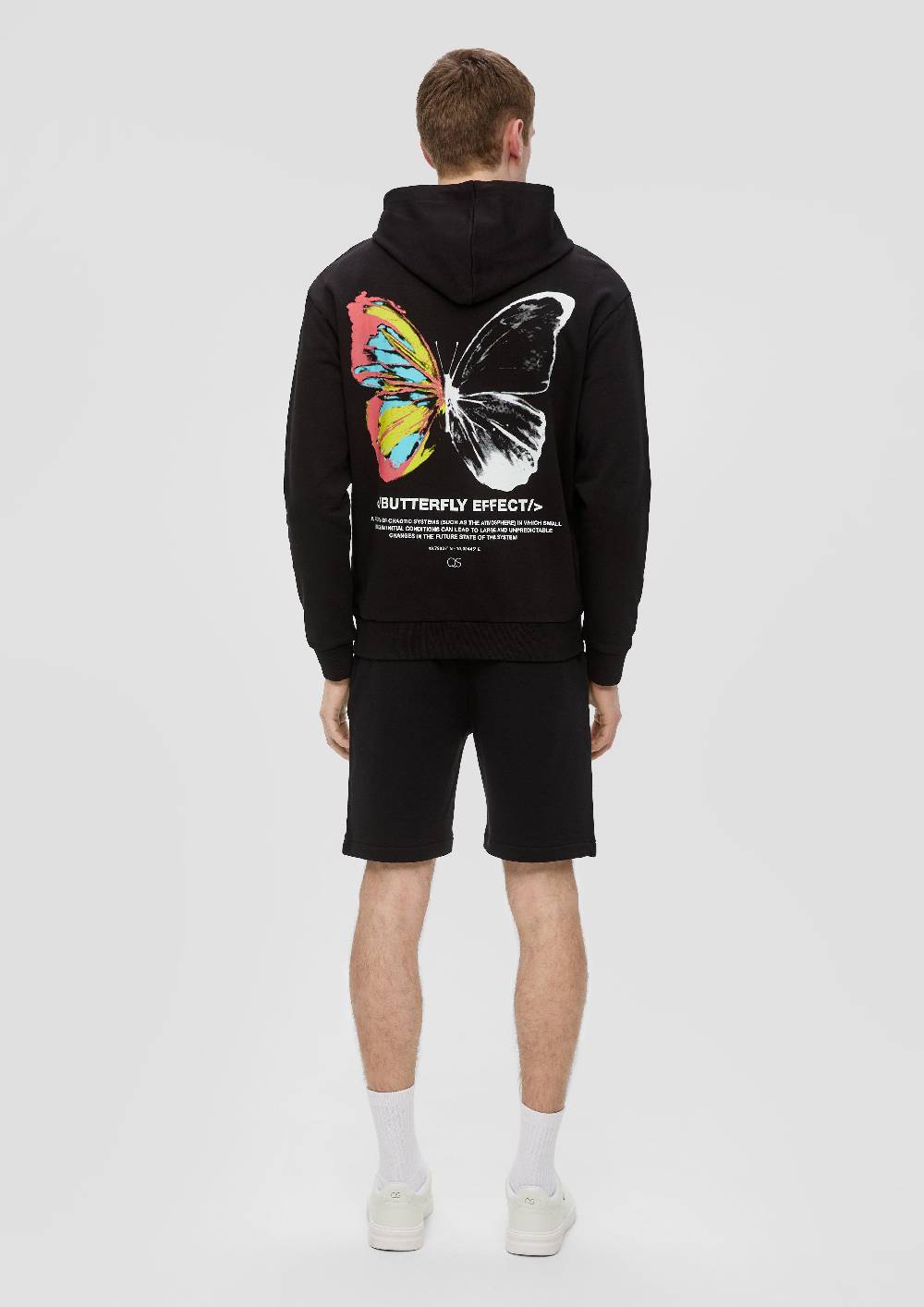 s.Oliver Sweatshirt mit Brust- und Rückenprint Begrenztes Angebot
