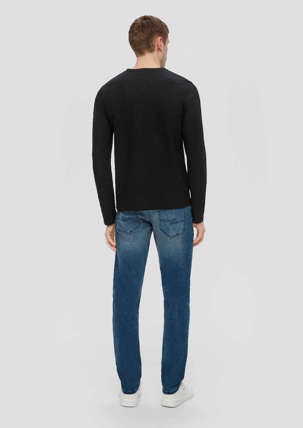s.Oliver Longlseeve mit Flammgarnstruktur Online Shopping