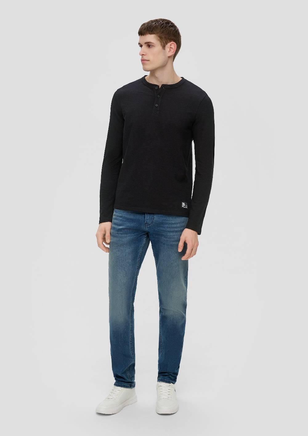 s.Oliver Longlseeve mit Flammgarnstruktur Online Shopping