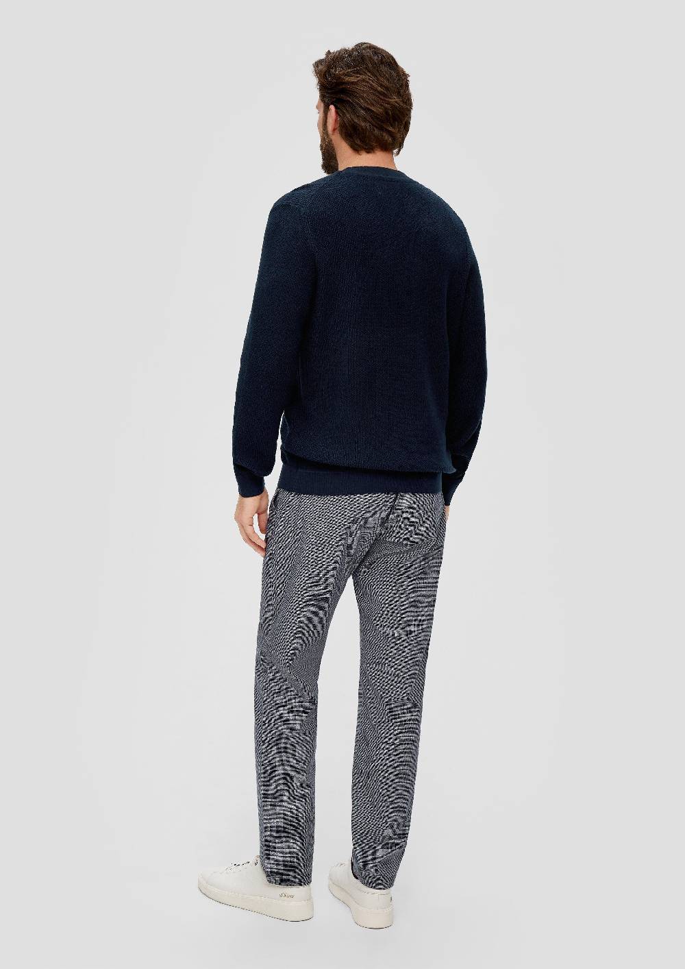 s.Oliver Strickpullover mit Rippelementen Preisnachlass