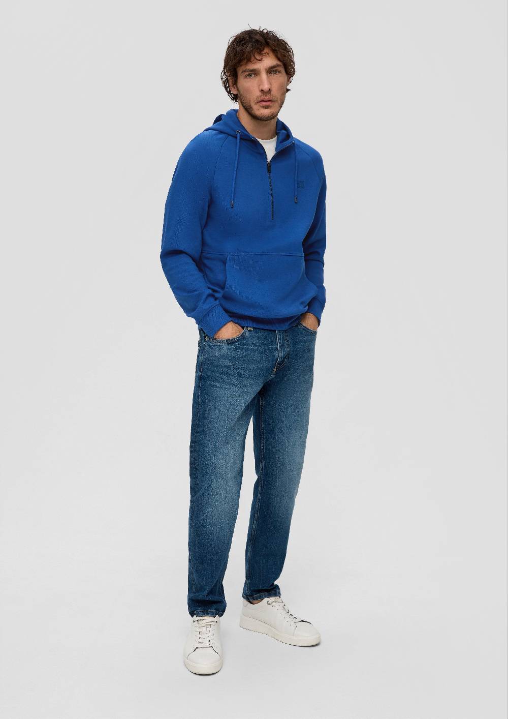 s.Oliver Hoodie-Sweatshirt aus Baumwollmix Black Friday