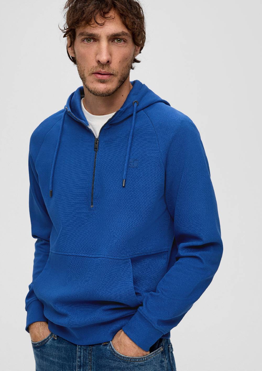 s.Oliver Hoodie-Sweatshirt aus Baumwollmix Black Friday
