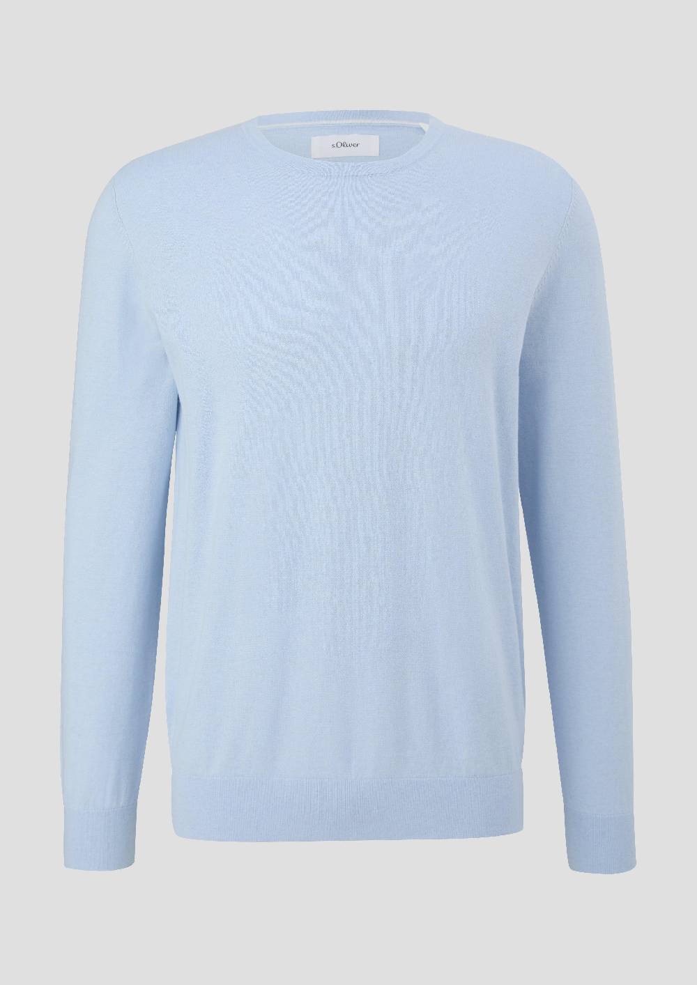 s.Oliver Strickpullover aus Seide mit Crew Neck Osterangebot