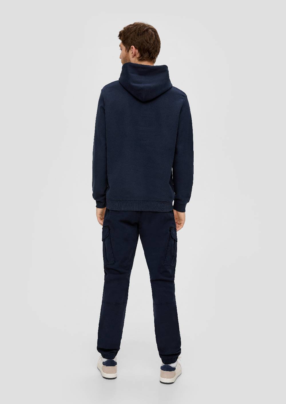 s.Oliver Kapuzenpullover mit Labelprint Heißer Verkauf