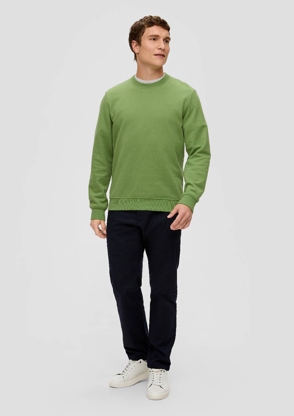 s.Oliver Sweatshirt mit Logo-Detail Neueste Mode