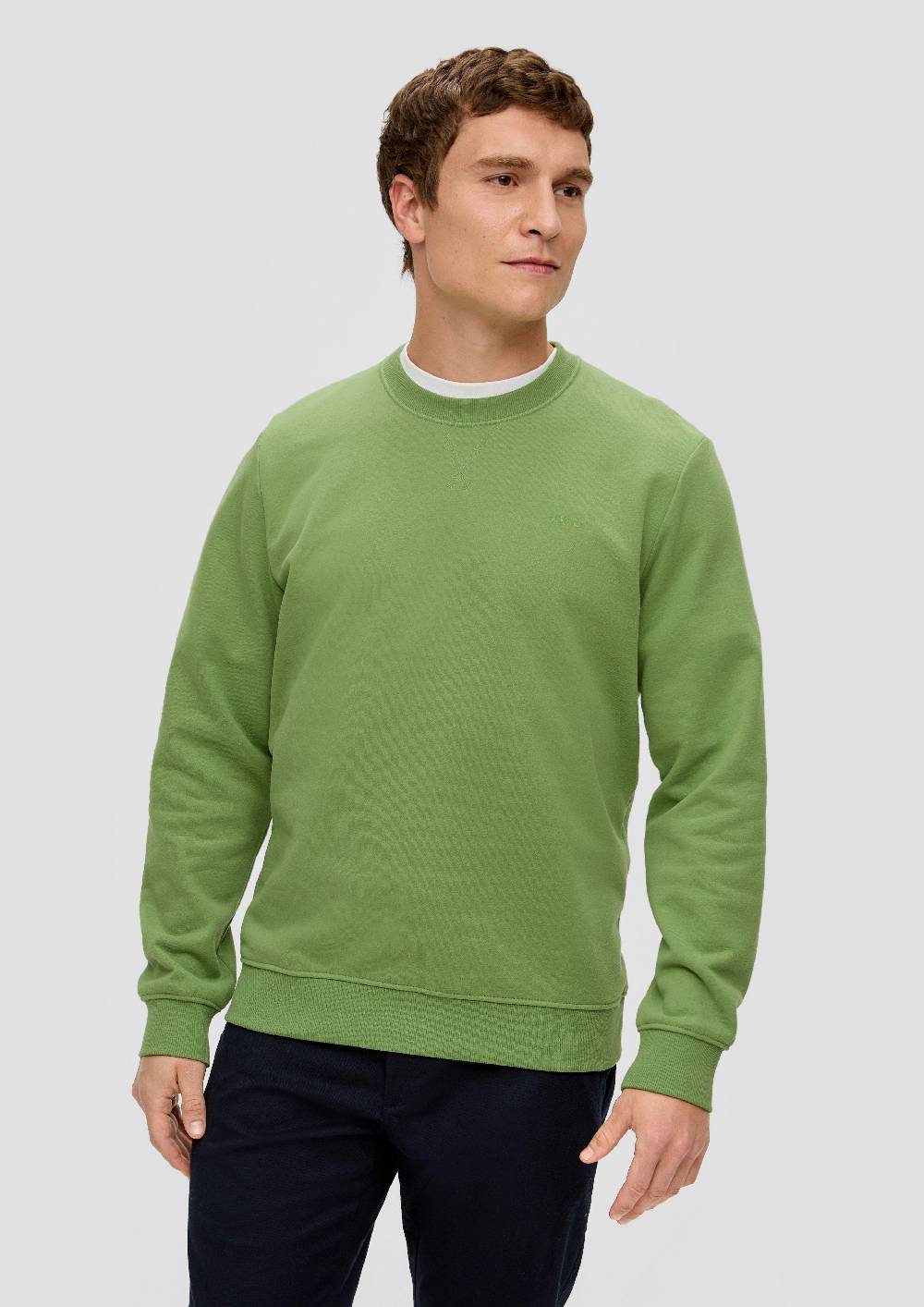 s.Oliver Sweatshirt mit Logo-Detail Neueste Mode