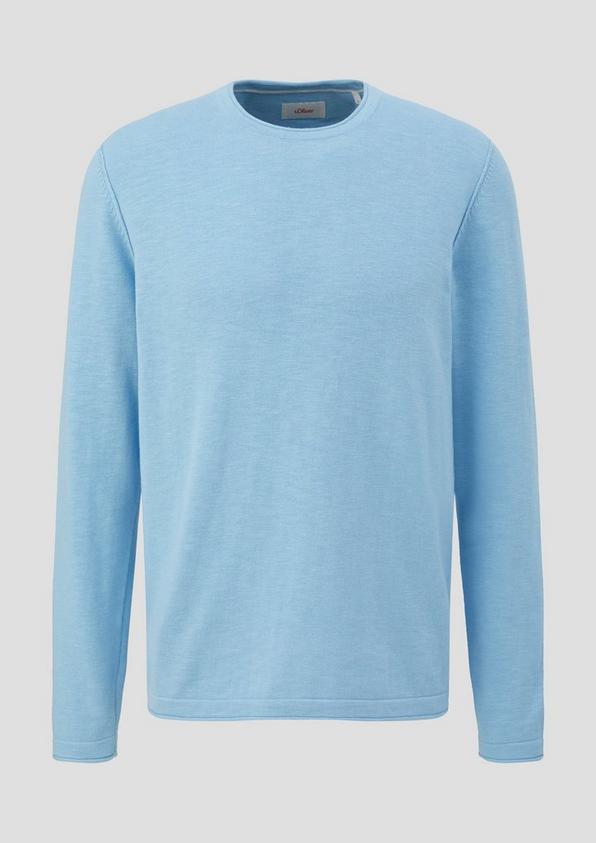 s.Oliver Strickpullover mit Rollkante