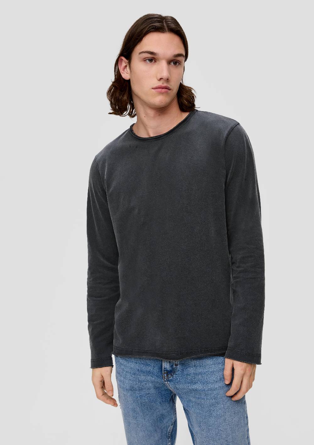 s.Oliver Longsleeve mit Rollsäumen Blitzangebot