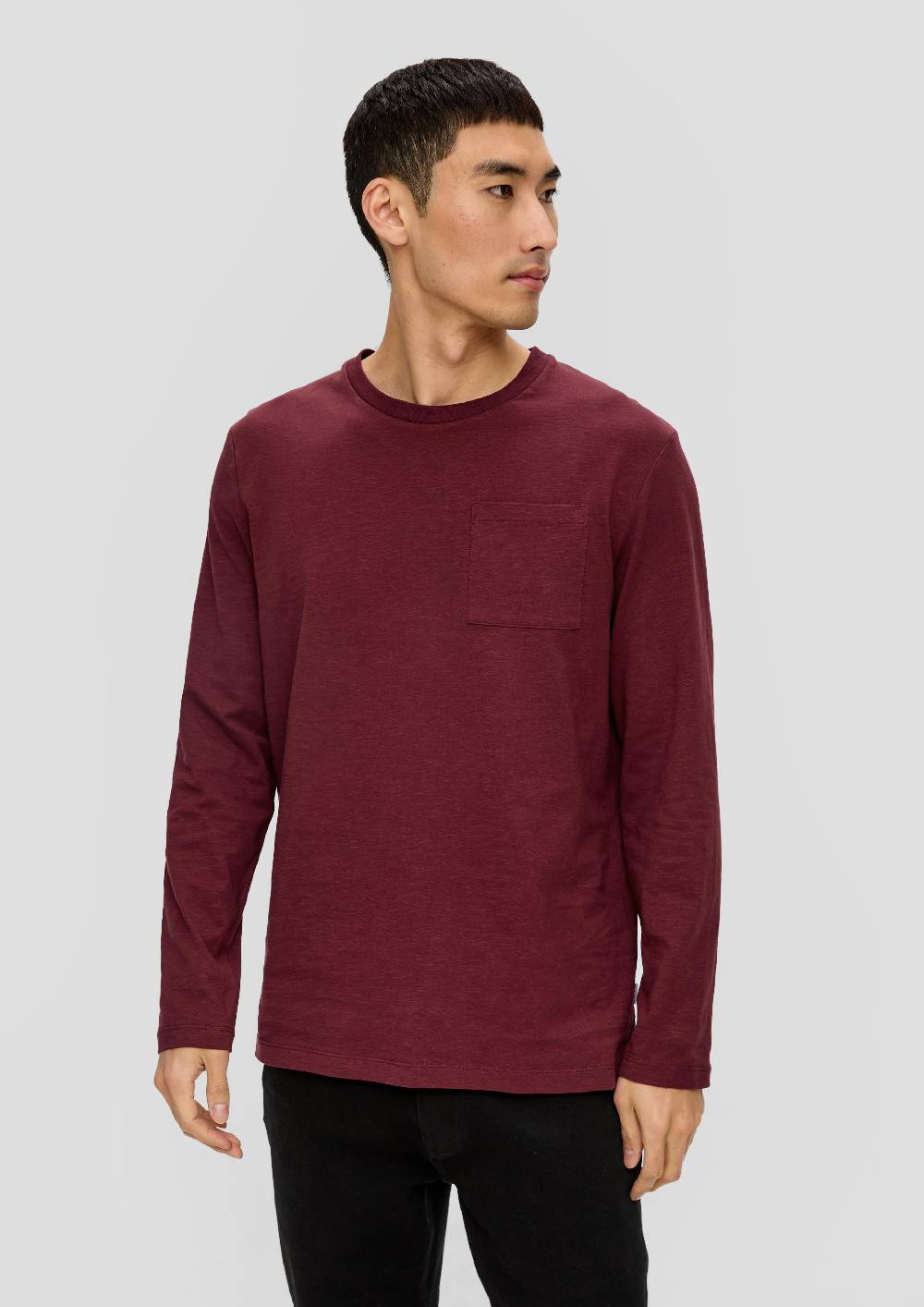 s.Oliver Longsleeve mit Flammgarnstruktur Neuheiten